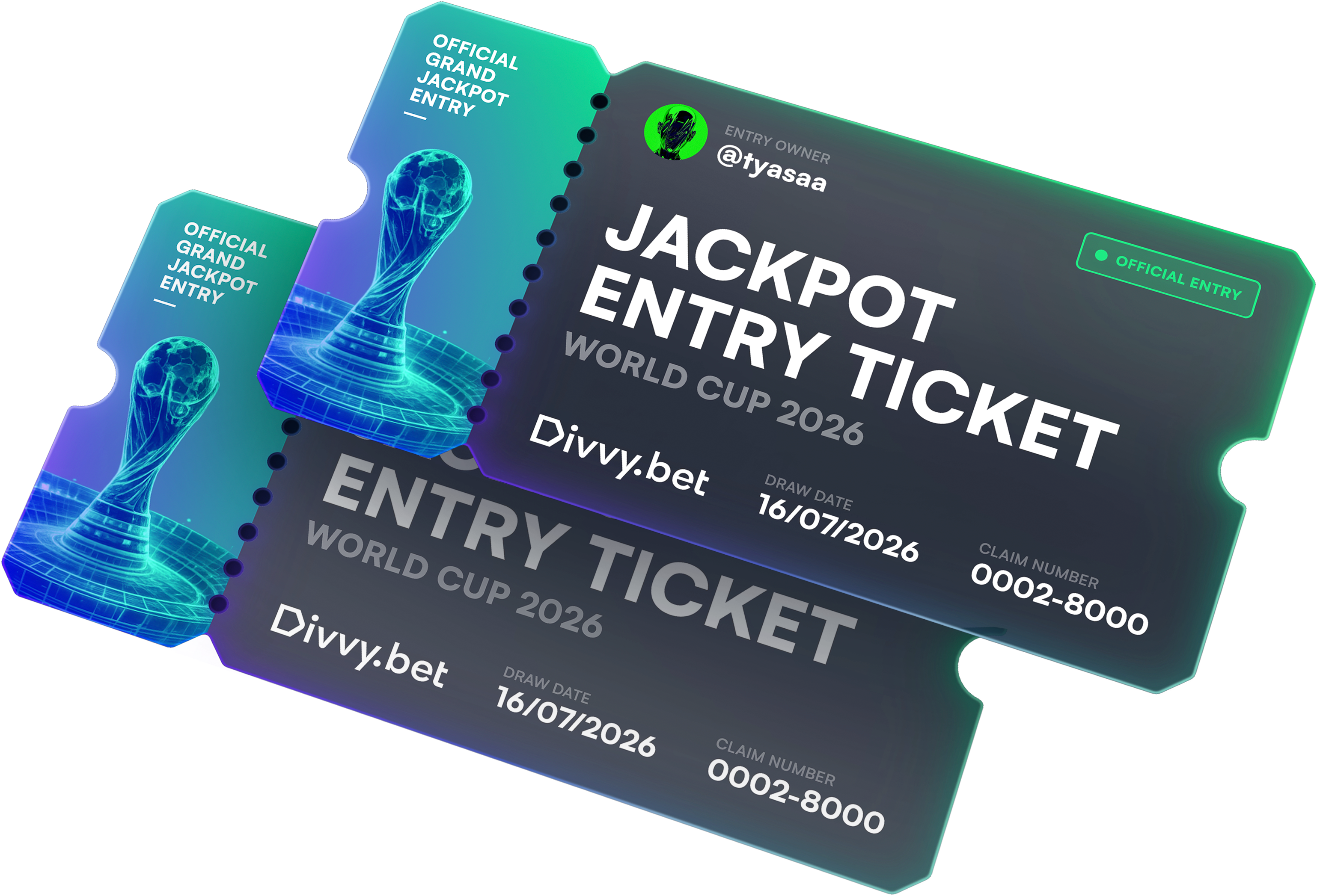 Divvy.bet World Cup 2026 Grand Jackpot ticket